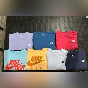 Nike T shirts - men's medium 7 shirts